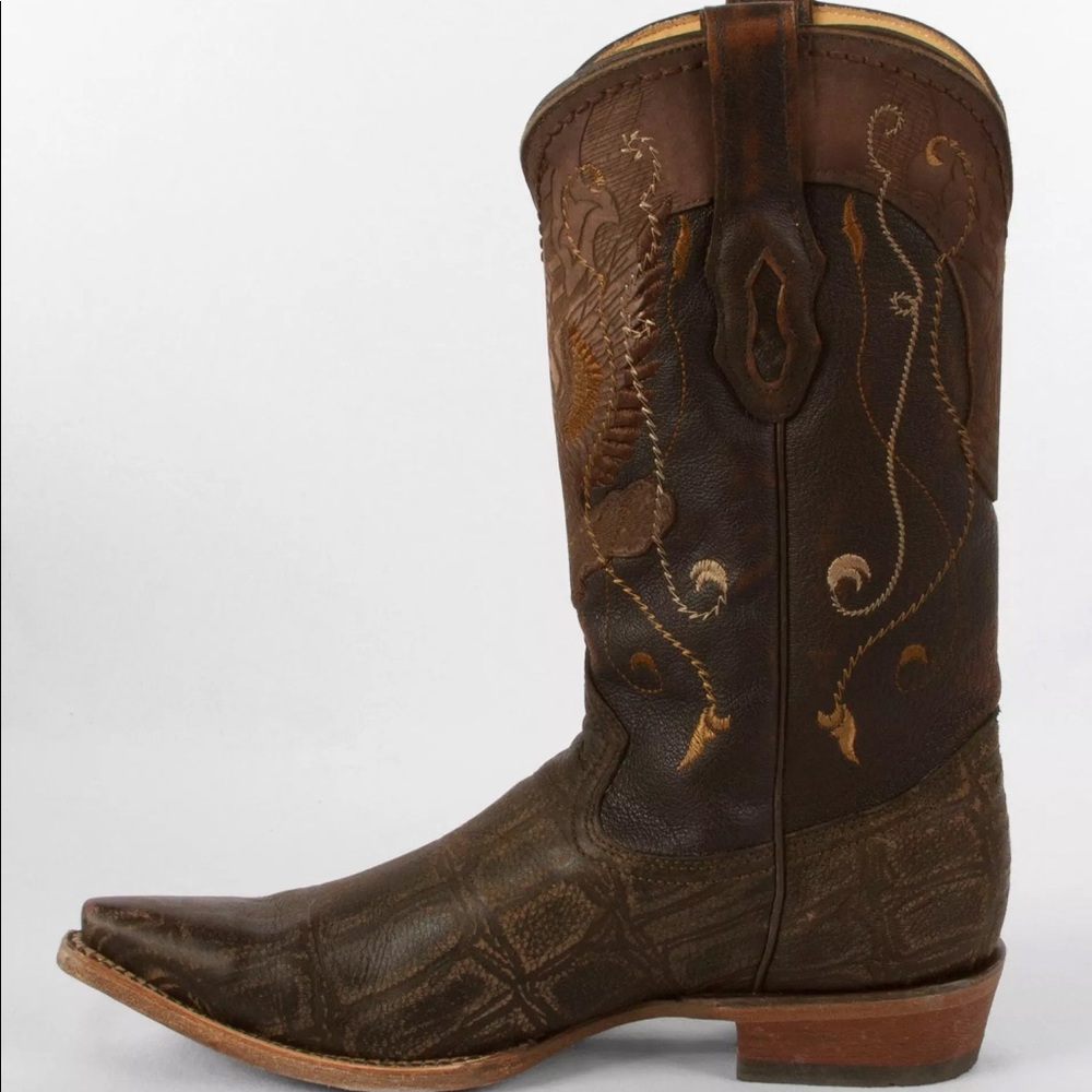 Corral deer eagle cowboy boots sz 10